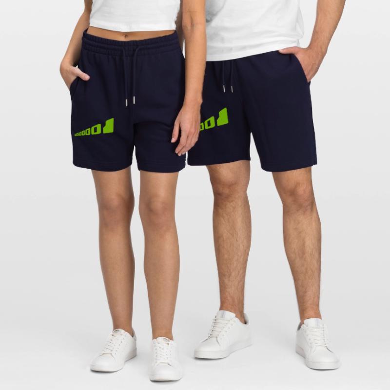 Binary Code Program Language Stanley/Stella Trainer Unisex Organic Jogging Shorts