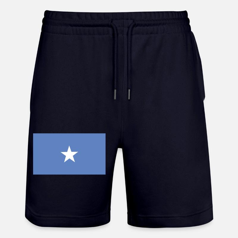 Drapeau de la Somalie - Short de jogging bio TRAINER Stanley/Stella unisexe - marine foncé