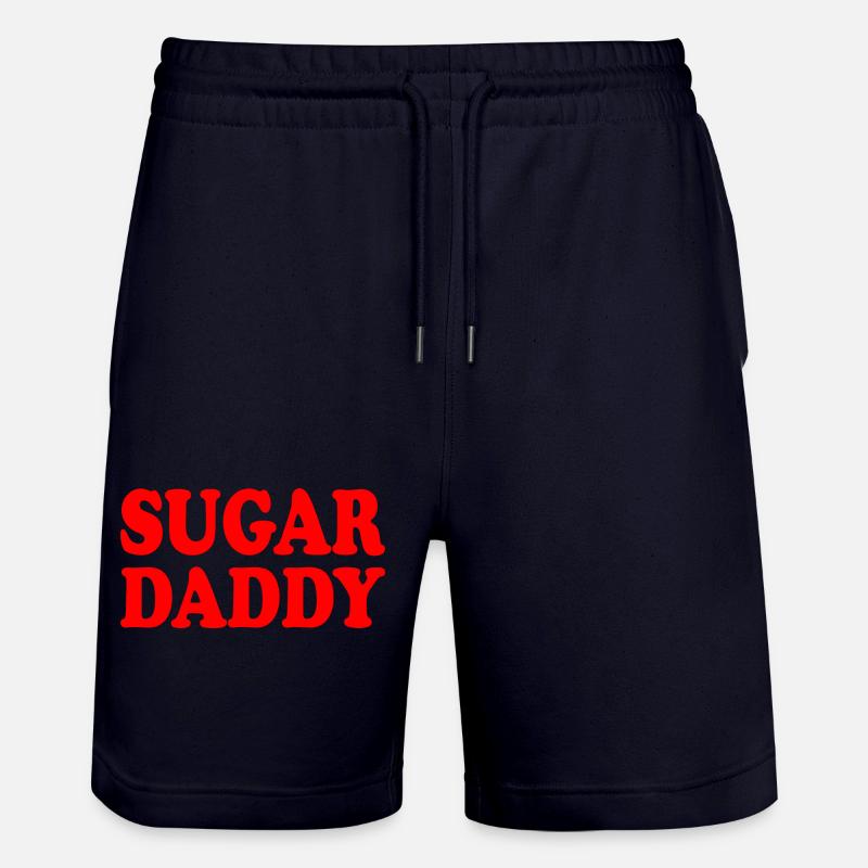 Sugar daddy - Stanley/Stella Unisex Bio Joggingshorts Trainer  - Dark navy