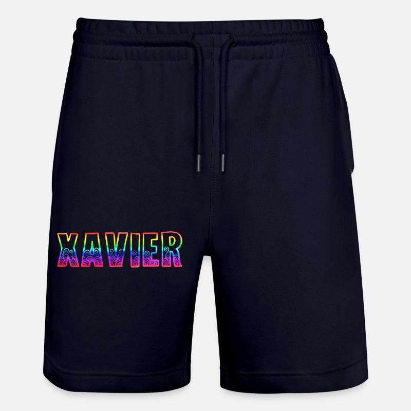 xavier rs arc-en-ciel - Short de jogging bio TRAINER Stanley/Stella unisexe - marine foncé