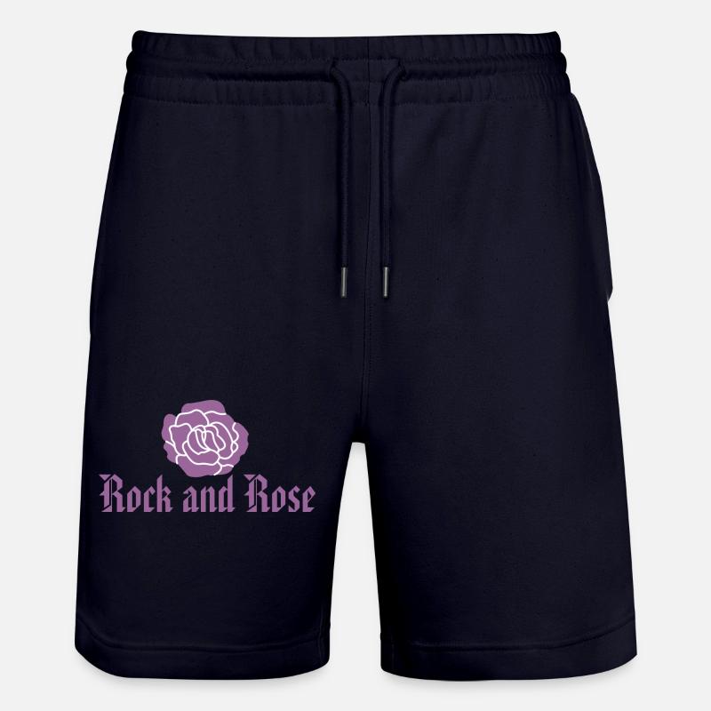 Rock and Roll - violet - Short de jogging bio TRAINER Stanley/Stella unisexe - marine foncé