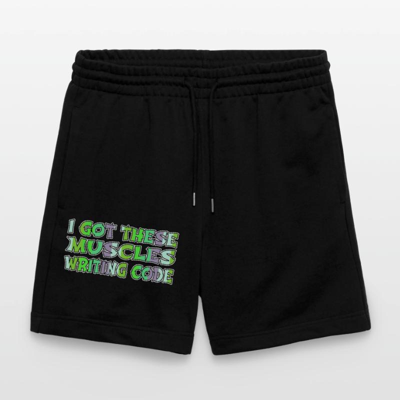 present joke programming languages informatics Stanley/Stella Trainer Unisex Organic Jogging Shorts