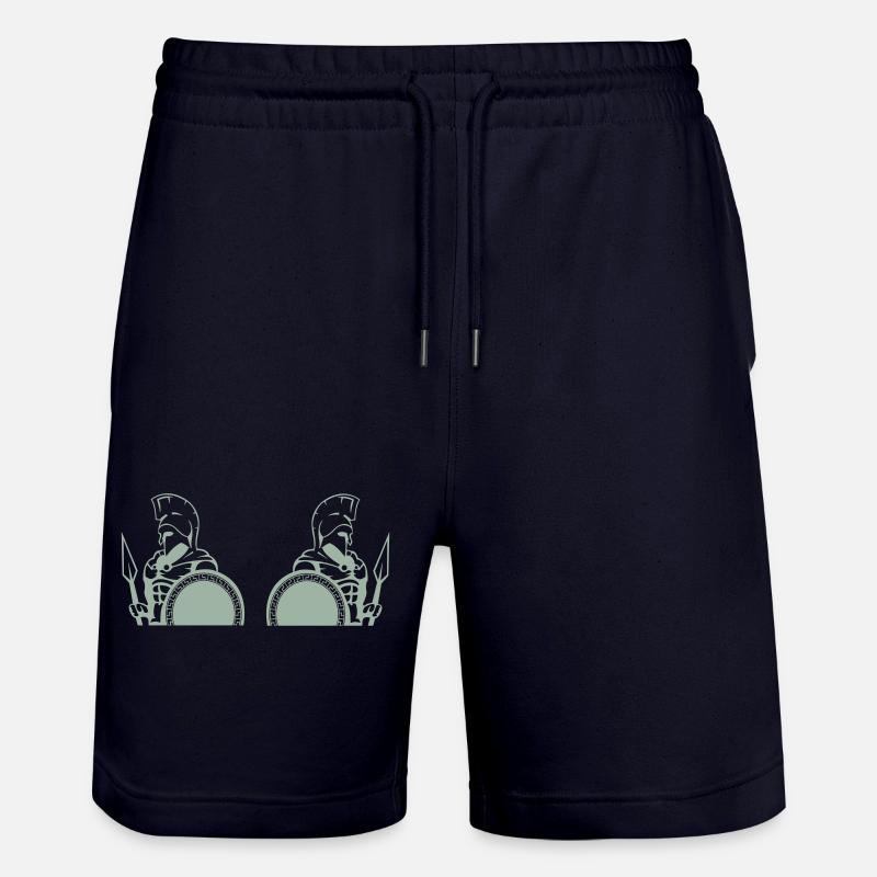 Guerrier de Sparte 2 - Short de jogging bio TRAINER Stanley/Stella unisexe - marine foncé