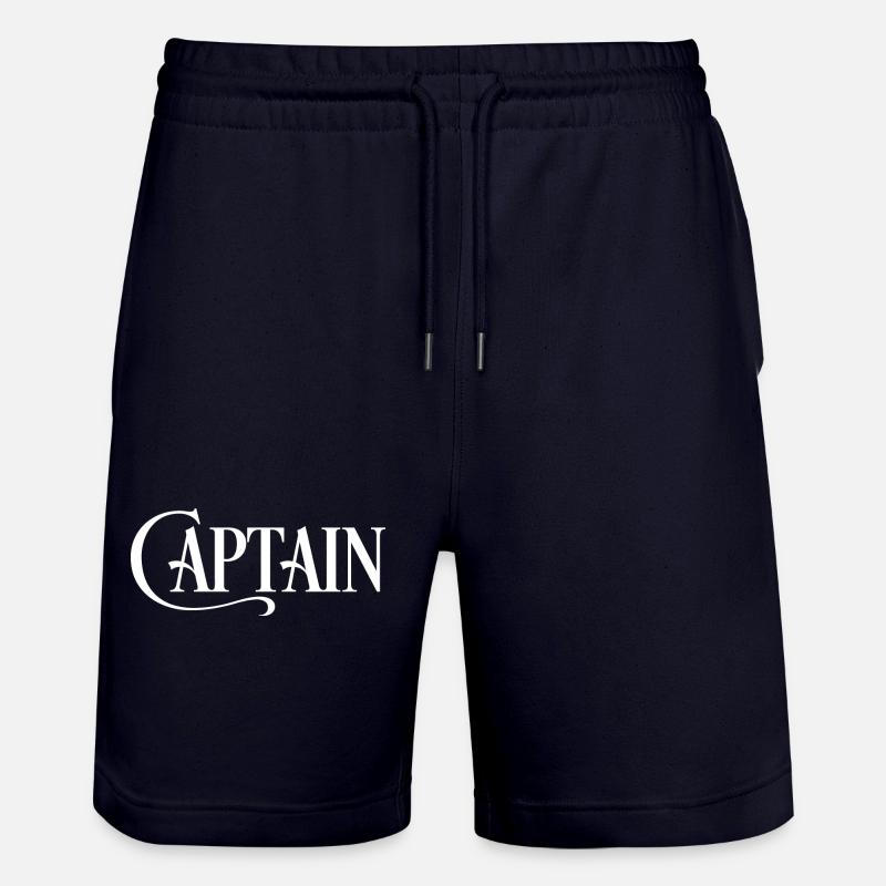 Captain - Stanley/Stella Unisex Bio Joggingshorts Trainer  - Dark navy