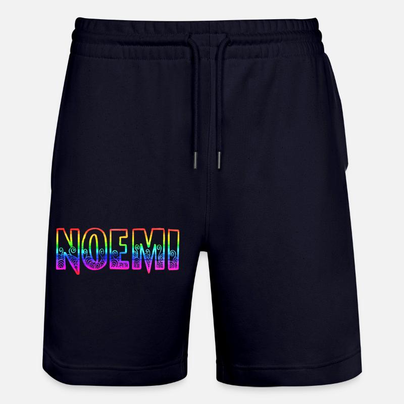 noemi rs regenbogen - Stanley/Stella Unisex Bio Joggingshorts Trainer  - Dark navy