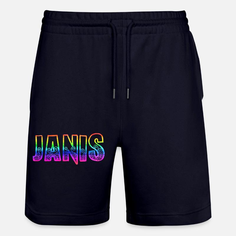 janis rs arc-en-ciel - Short de jogging bio TRAINER Stanley/Stella unisexe - marine foncé