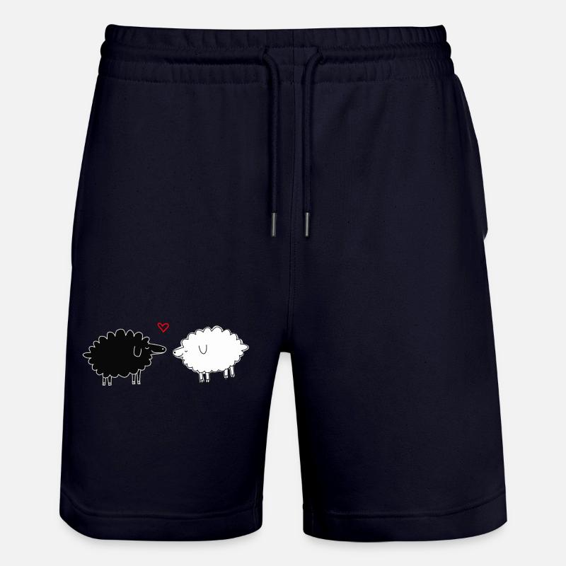 Pecora - Pantaloncini da jogger ecologici unisex Trainer di Stanley/Stella - navy scuro
