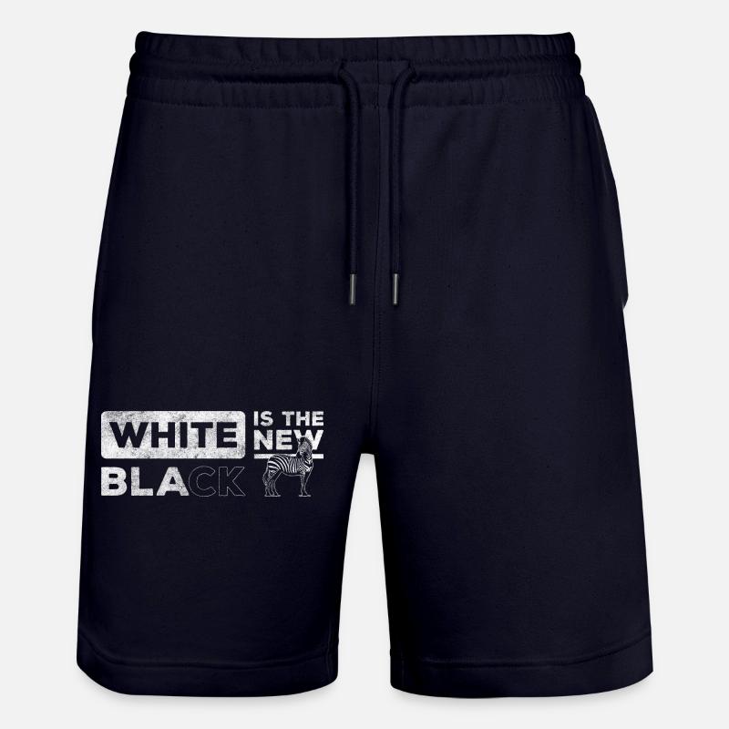Zoo d’Afrique - Short de jogging bio TRAINER Stanley/Stella unisexe - marine foncé