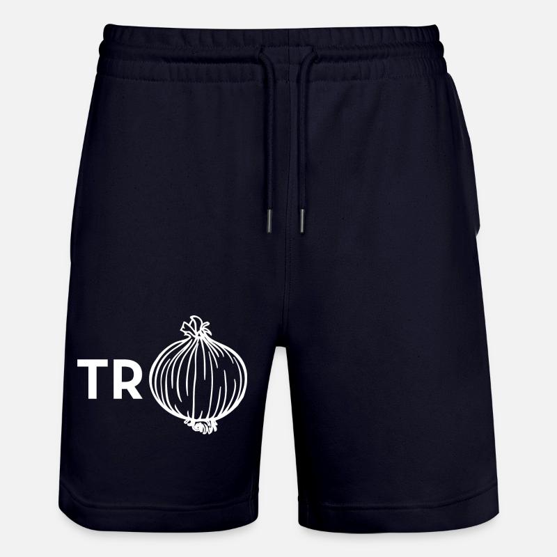 Pullover mit Zwiebeln - Stanley/Stella Unisex Bio Joggingshorts Trainer  - Dark navy