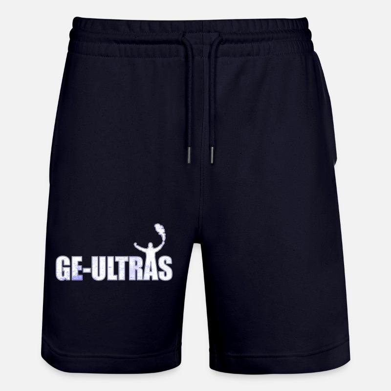 Gelsenkirchen Ultras GE Idée cadeau - Short de jogging bio TRAINER Stanley/Stella unisexe - marine foncé