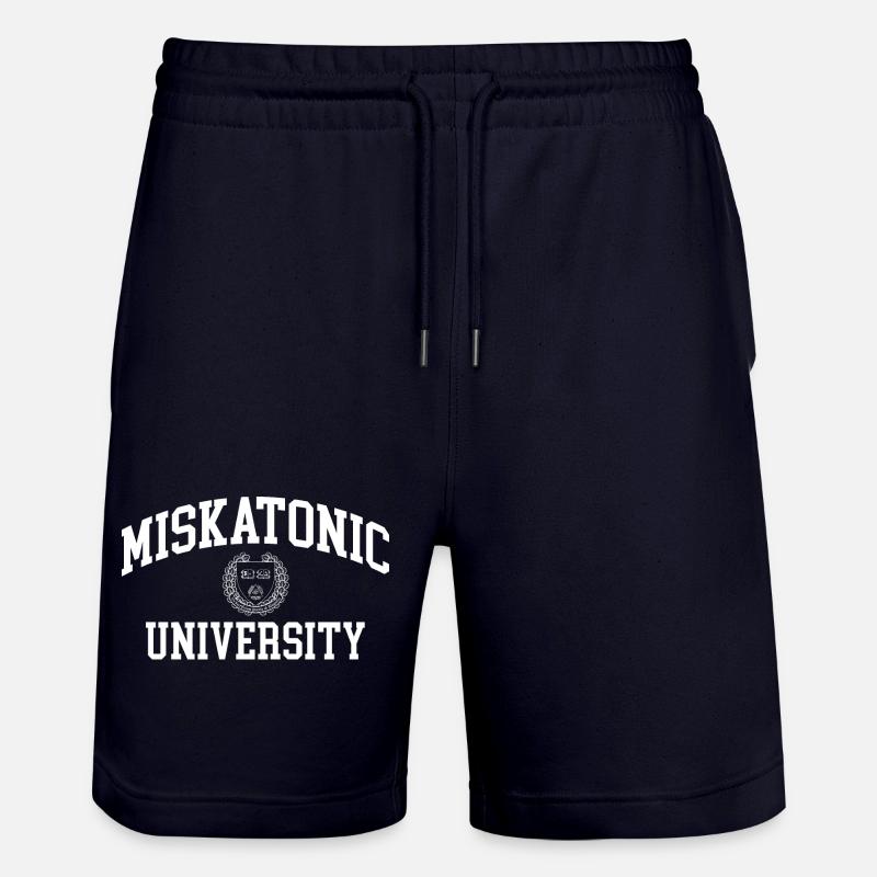 Miskatonic University - Stanley/Stella Unisex Bio Joggingshorts Trainer - Dark navy