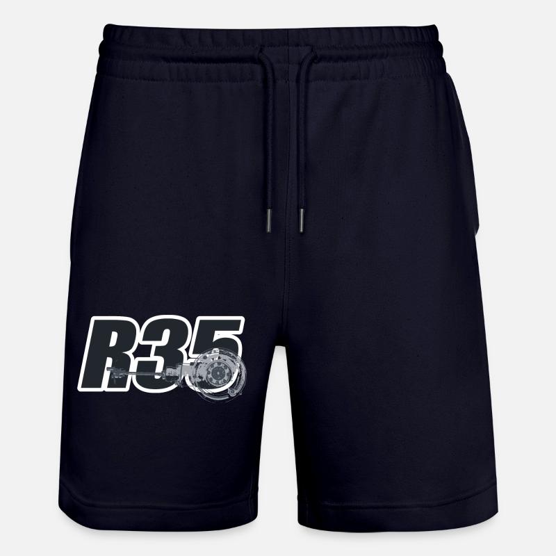 R35 - Stanley/Stella Unisex Bio Joggingshorts Trainer  - Dark navy