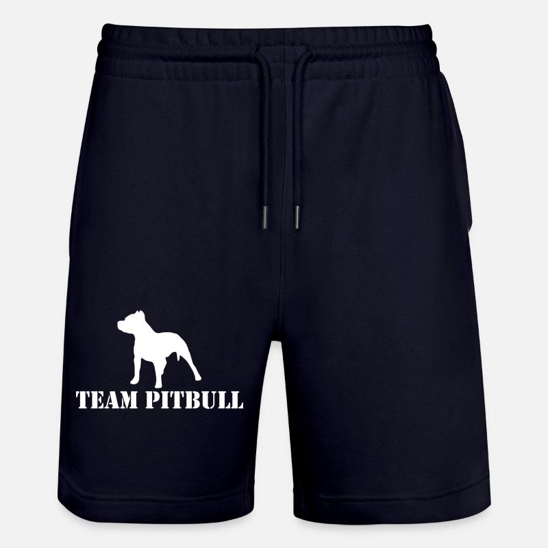 team pitbull - Short de jogging bio TRAINER Stanley/Stella unisexe - marine foncé