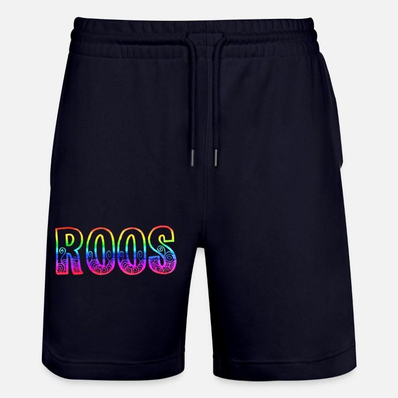 roos rs arc-en-ciel - Short de jogging bio TRAINER Stanley/Stella unisexe - marine foncé