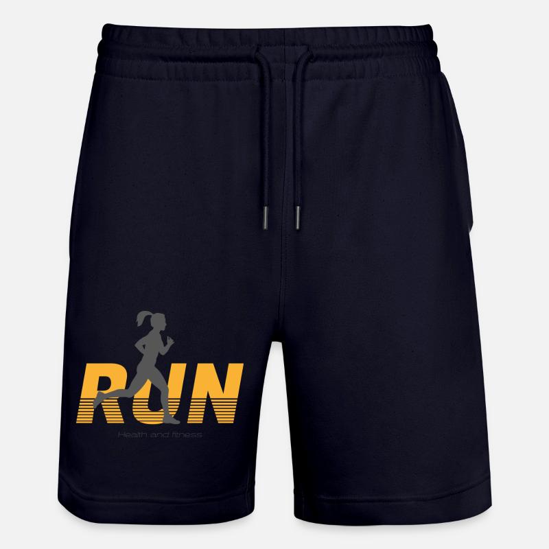 Course à pied - femme - Short de jogging bio TRAINER Stanley/Stella unisexe - marine foncé