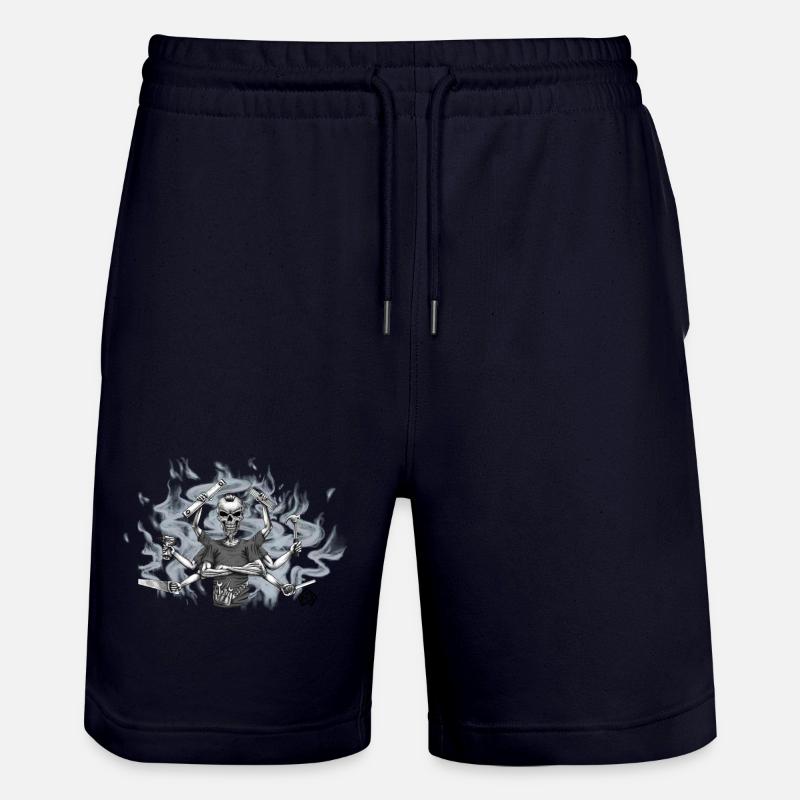 Polyvalent, polyvalent, gardien, artisan - Short de jogging bio TRAINER Stanley/Stella unisexe - marine foncé