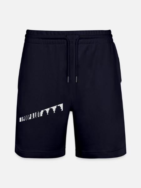 Je fais beaucoup caca - Short de jogging bio TRAINER Stanley/Stella unisexe - marine foncé