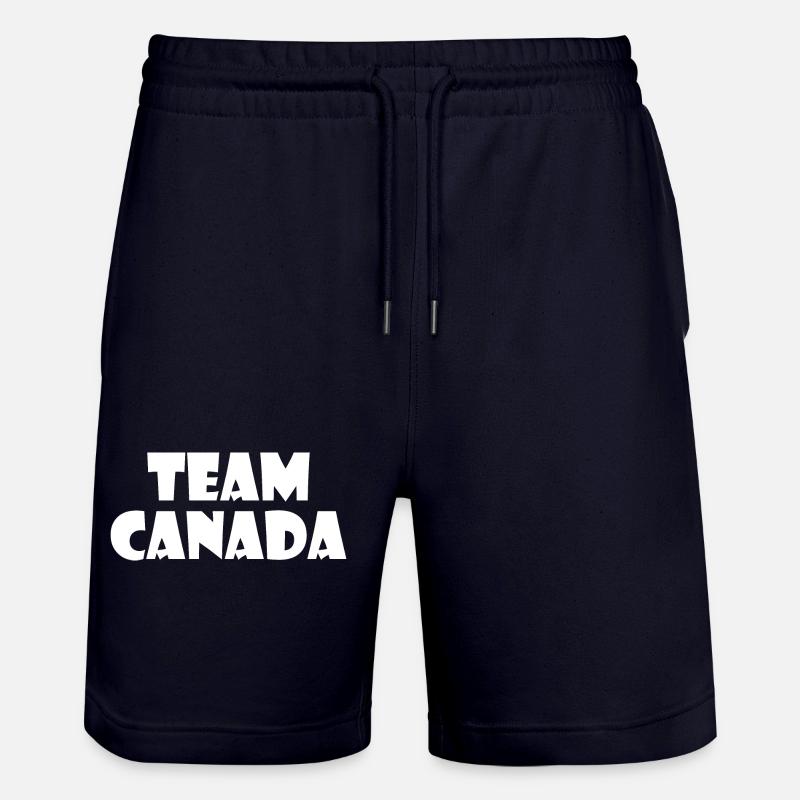 Team canada - Stanley/Stella Unisex Bio Joggingshorts Trainer - Dark navy