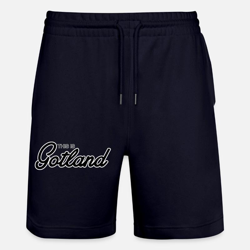 C’est Gotland - Short de jogging bio TRAINER Stanley/Stella unisexe - marine foncé