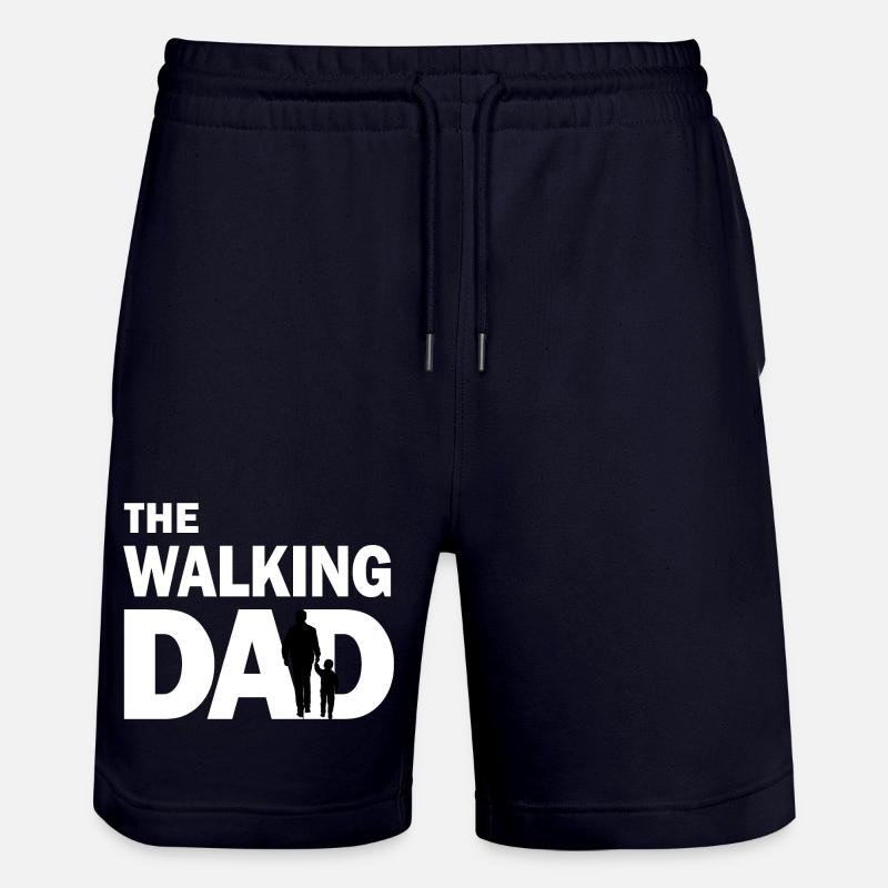 Der wandelnde Vater - Stanley/Stella Unisex Bio Joggingshorts Trainer  - Dark navy