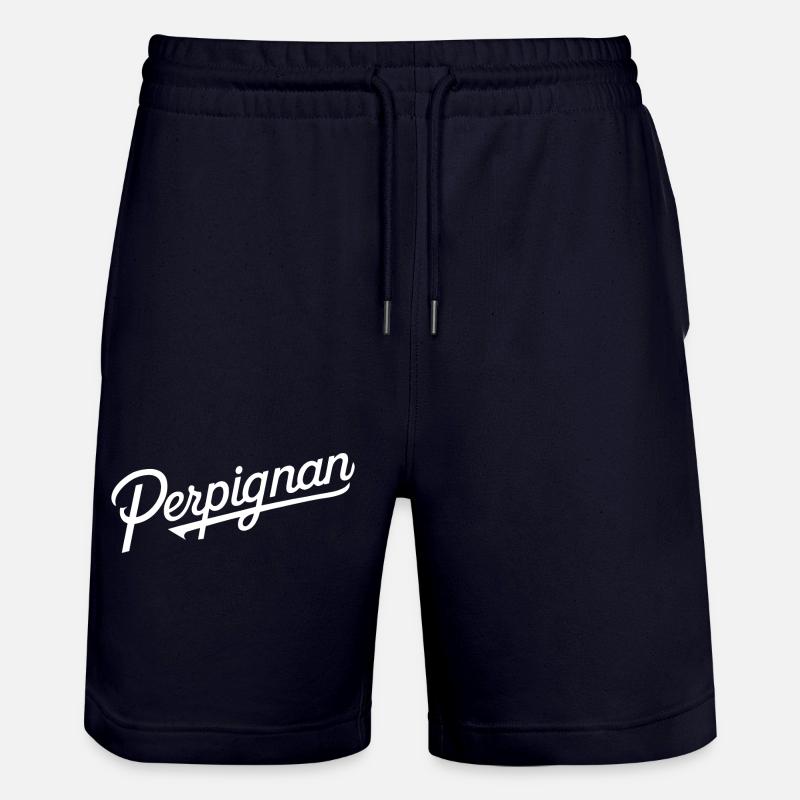 Perpignan - Short de jogging bio TRAINER Stanley/Stella unisexe - marine foncé