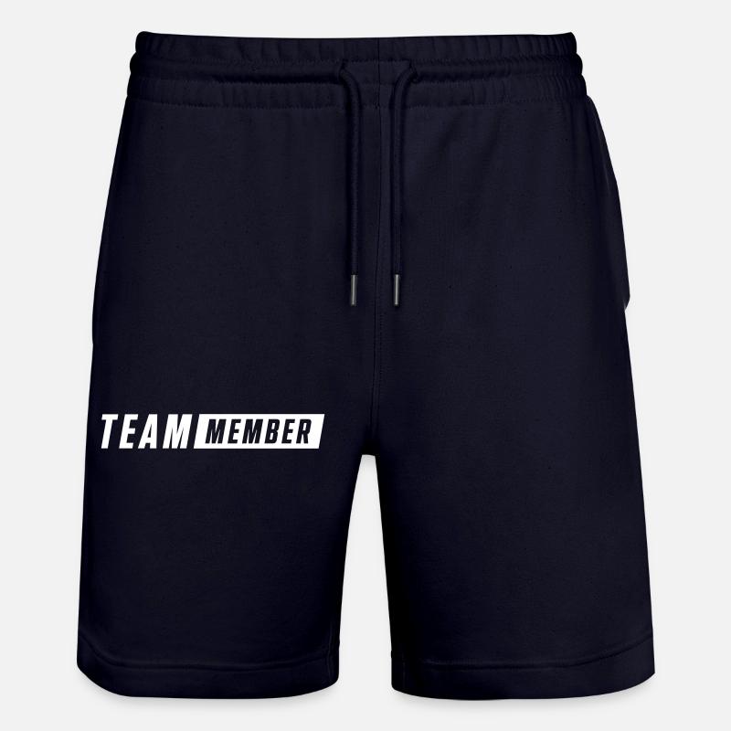 Équipier - Short de jogging bio TRAINER Stanley/Stella unisexe - marine foncé