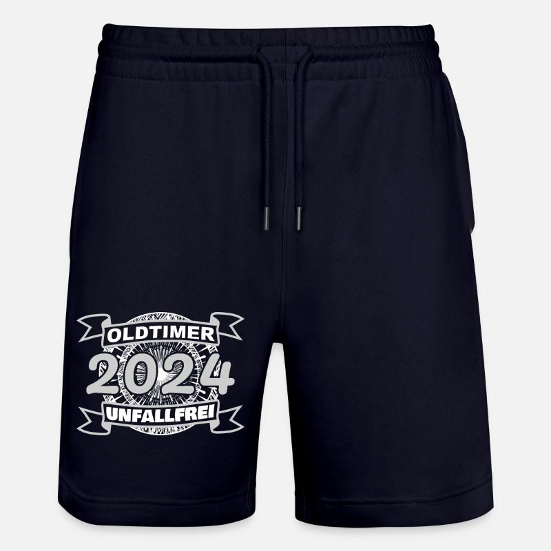 Oldtimer 2024 - Stanley/Stella Unisex Bio Joggingshorts Trainer  - Dark navy