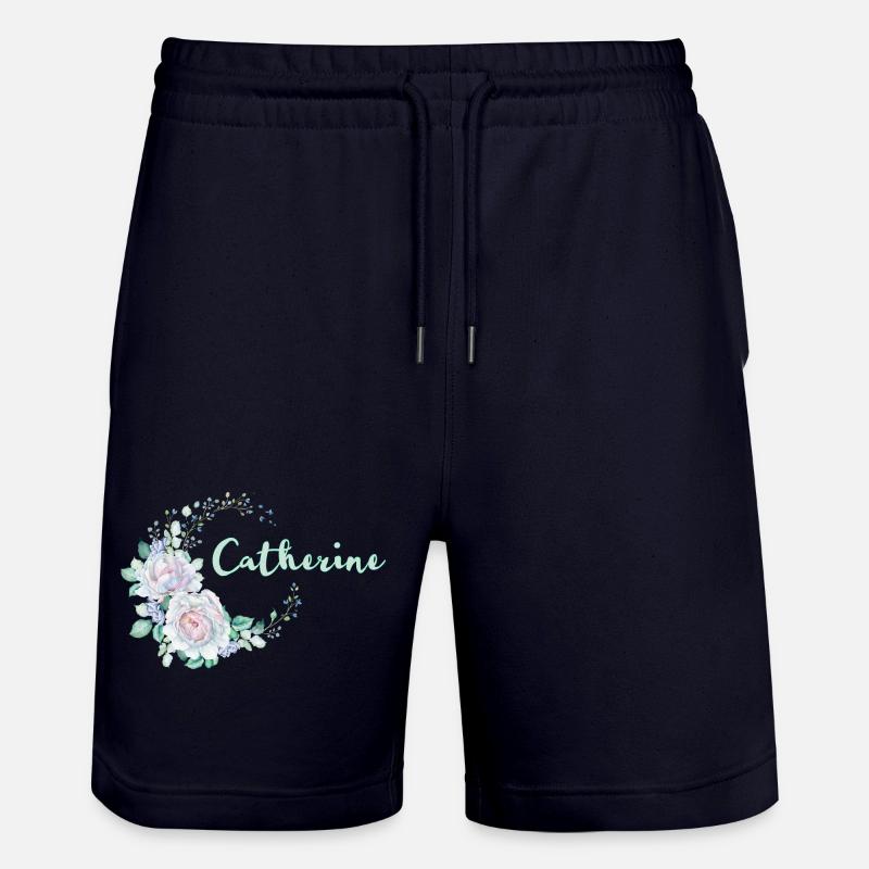 Pour Catherine - Short de jogging bio TRAINER Stanley/Stella unisexe - marine foncé