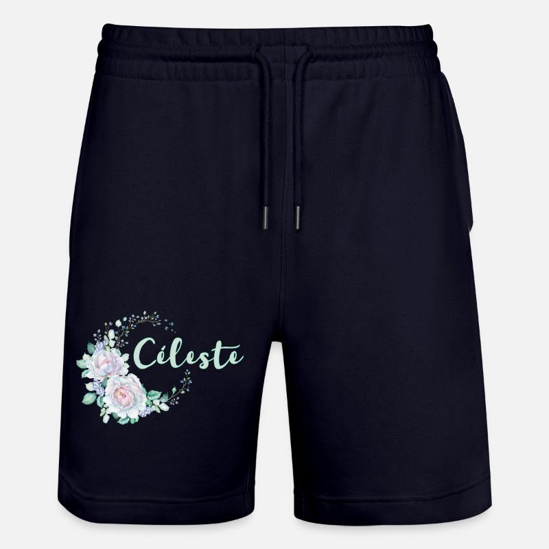 Pour Celeste - Short de jogging bio TRAINER Stanley/Stella unisexe - marine foncé
