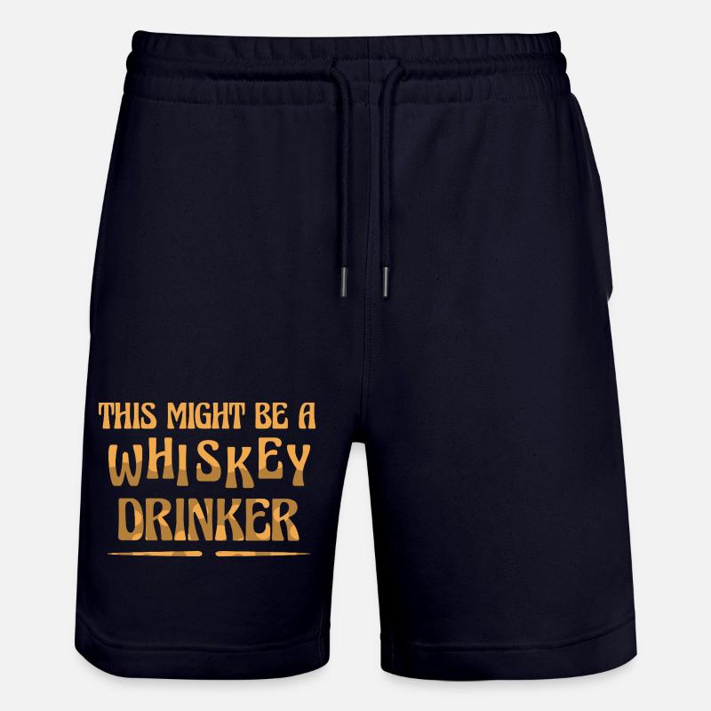 Whiskey Saying Whiskey Drinker Whiskey Lovers - Short de jogging bio TRAINER Stanley/Stella unisexe - marine foncé