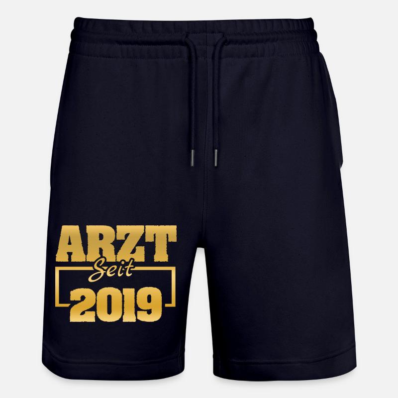 2019 - Short de jogging bio TRAINER Stanley/Stella unisexe - marine foncé