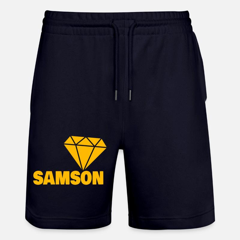 Noble Samson - Short de jogging bio TRAINER Stanley/Stella unisexe - marine foncé