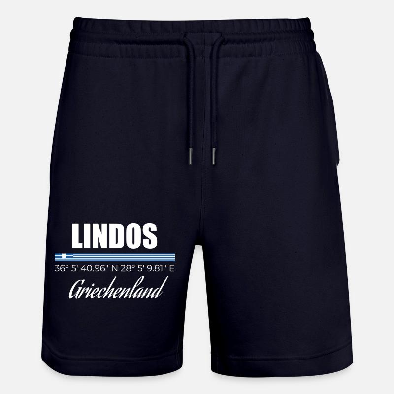 Lindos - Short de jogging bio TRAINER Stanley/Stella unisexe - marine foncé