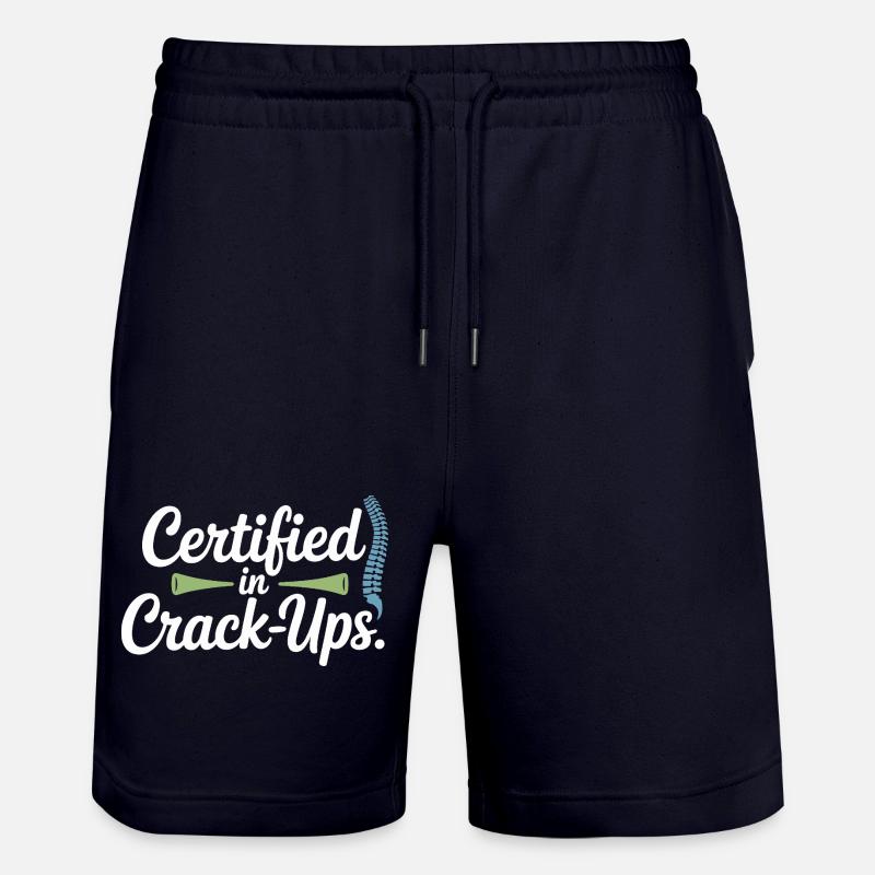 Intégrité Céptubrale Clinique Agréée DC - Short de jogging bio TRAINER Stanley/Stella unisexe - marine foncé