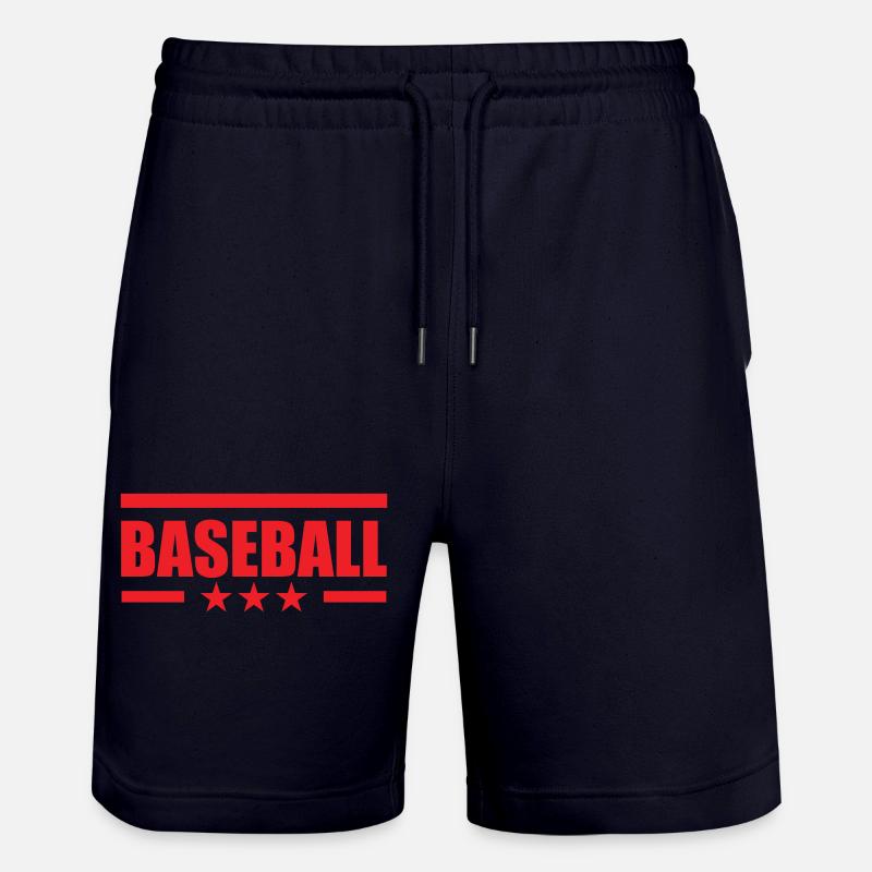Baseball - Sport *** - Short de jogging bio TRAINER Stanley/Stella unisexe - marine foncé