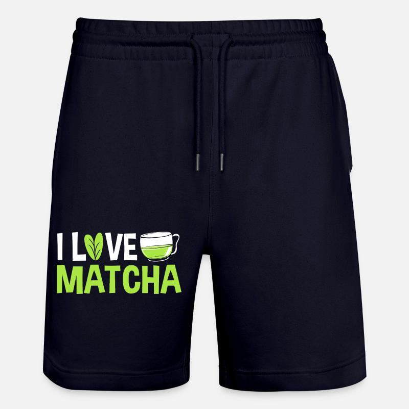 Le Matcha - Short de jogging bio TRAINER Stanley/Stella unisexe - marine foncé