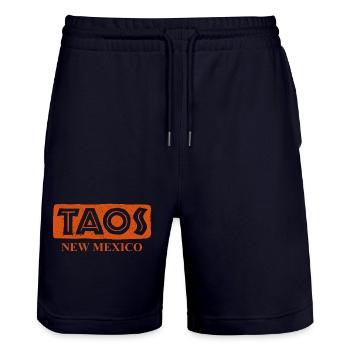 Taos - New Mexico - United States of America - Stanley/Stella Unisex Bio Joggingshorts Trainer  - Dark navy - Vorne - Nik (191cm) & Marisol (170cm)