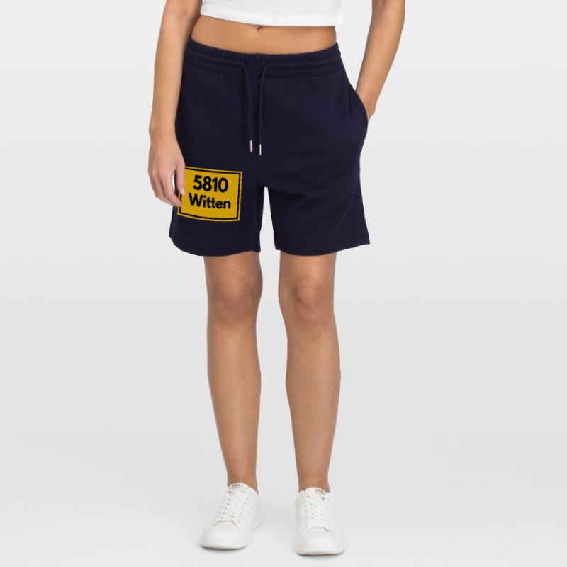 OLD POSTCODE POSTCODE RETRO 5810 WITTEN RUHRGEBIET Stanley/Stella Trainer Unisex Organic Jogging Shorts