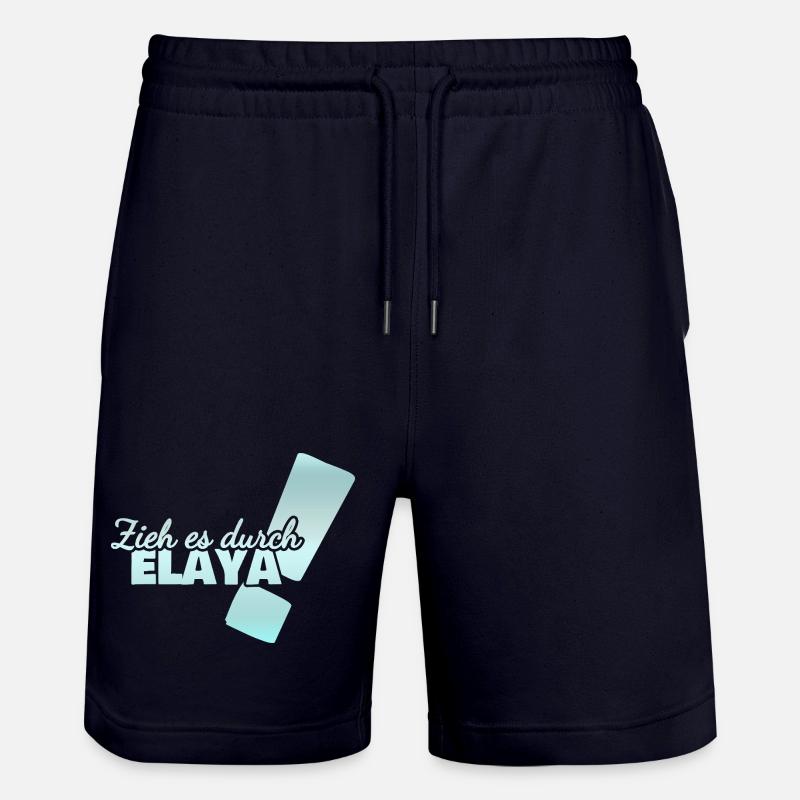 Persévérance Elaya - Short de jogging bio TRAINER Stanley/Stella unisexe - marine foncé