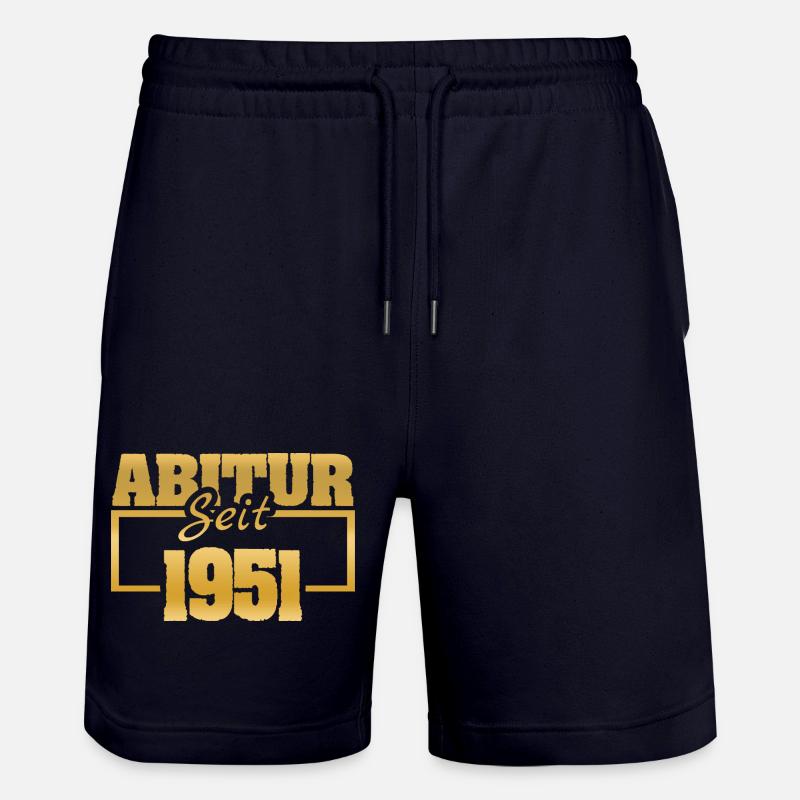 1951 - Stanley/Stella Unisex Bio Joggingshorts Trainer  - Dark navy
