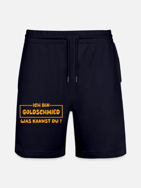 Job Goldschmied - Stanley/Stella Unisex Bio Joggingshorts Trainer  - Dark navy
