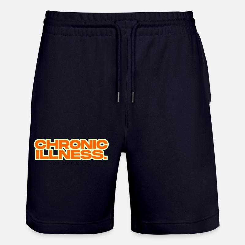 maladie chronique - Short de jogging bio TRAINER Stanley/Stella unisexe - marine foncé