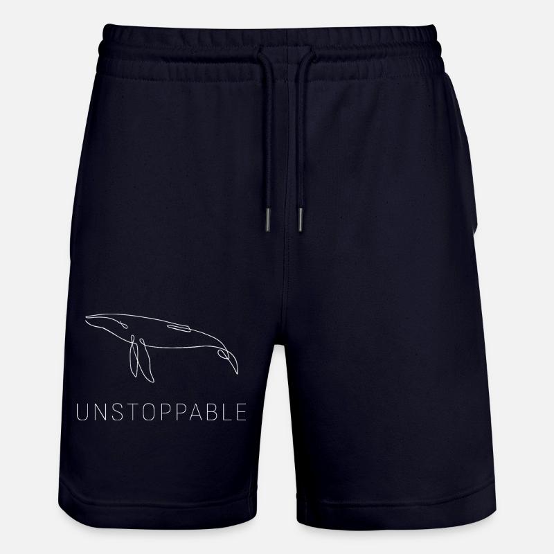 Wal Unstoppable - Stanley/Stella Unisex Bio Joggingshorts Trainer  - Dark navy