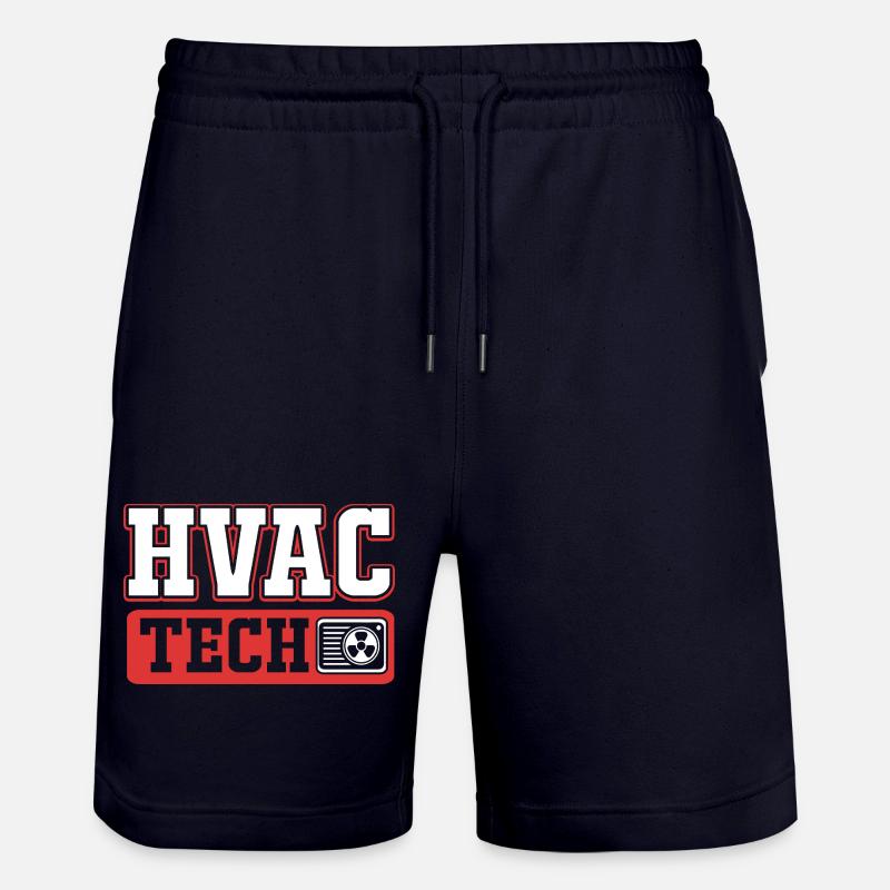 Heizung Klimatechniker Techniker Kältetechniker - Stanley/Stella Unisex Bio Joggingshorts Trainer  - Dark navy