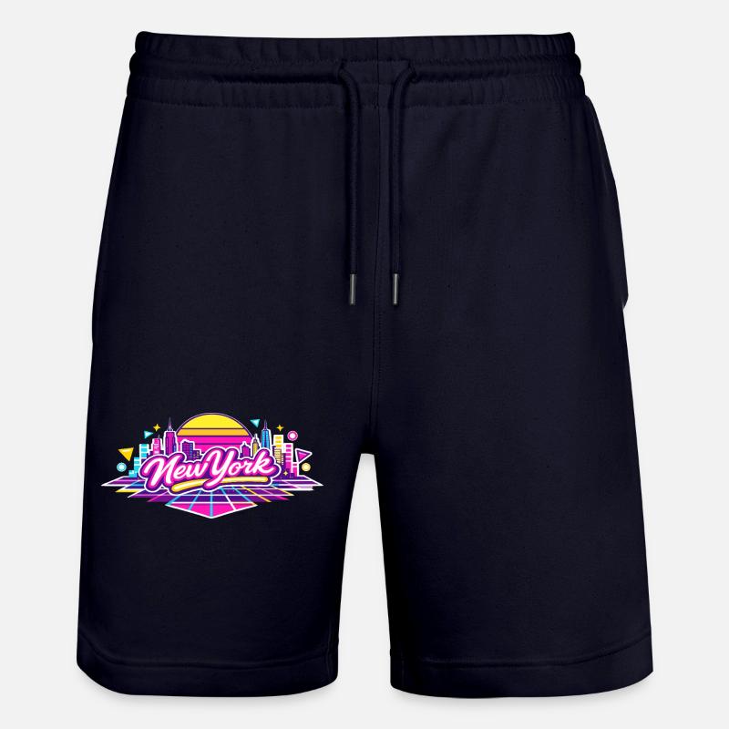 New York - Short de jogging bio TRAINER Stanley/Stella unisexe - marine foncé