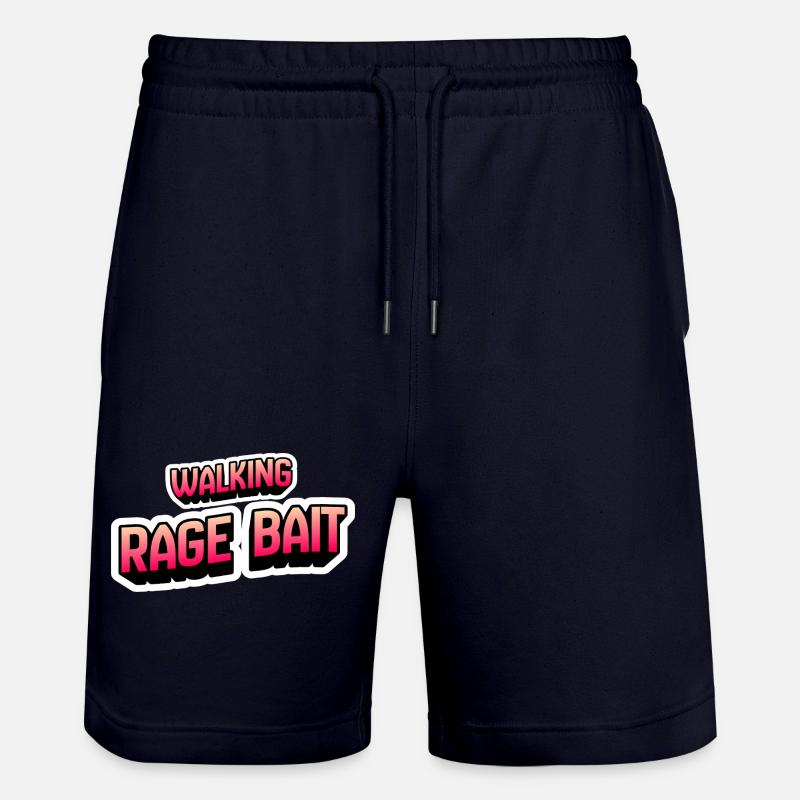 Appât de rage ambulant - Short de jogging bio TRAINER Stanley/Stella unisexe - marine foncé