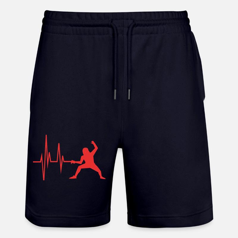 Fechten - Stanley/Stella Unisex Bio Joggingshorts Trainer  - Dark navy