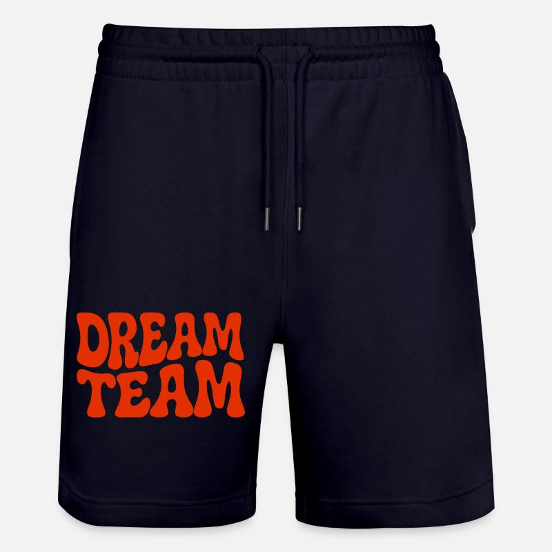 Équipe de rêve - Short de jogging bio TRAINER Stanley/Stella unisexe - marine foncé