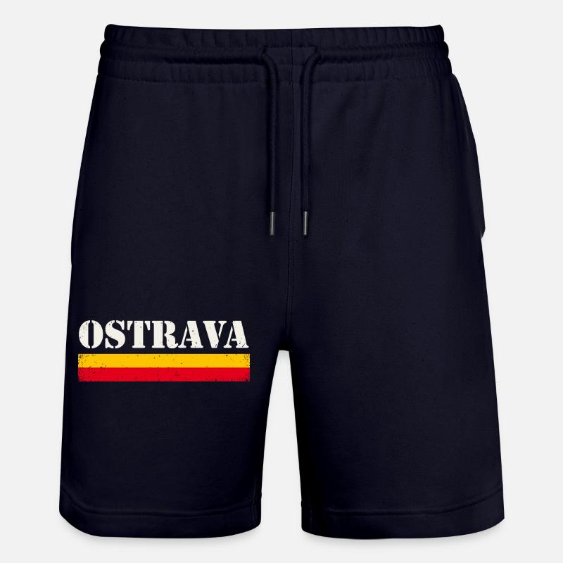 Ostrava - Short de jogging bio TRAINER Stanley/Stella unisexe - marine foncé