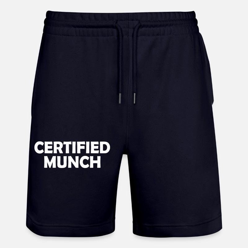Certified munch - Short de jogging bio TRAINER Stanley/Stella unisexe - marine foncé